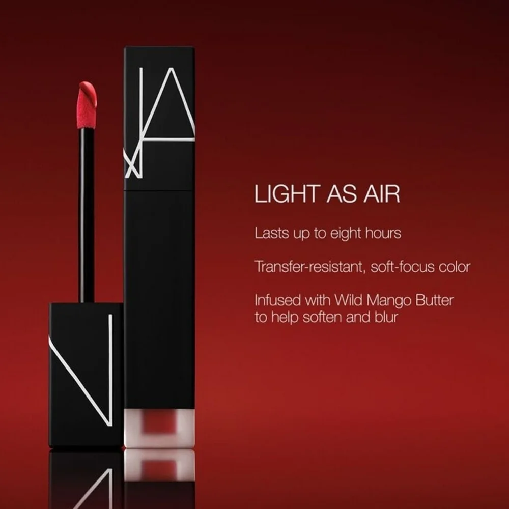 NARS Air Matte Ultra Lip Tint: Gone Wild (320 Balanced Red) .18oz (Full Sz) NIB